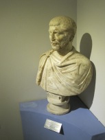 Beautiful bust of a Roman man.