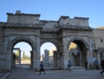 the beautiful gate to the agora